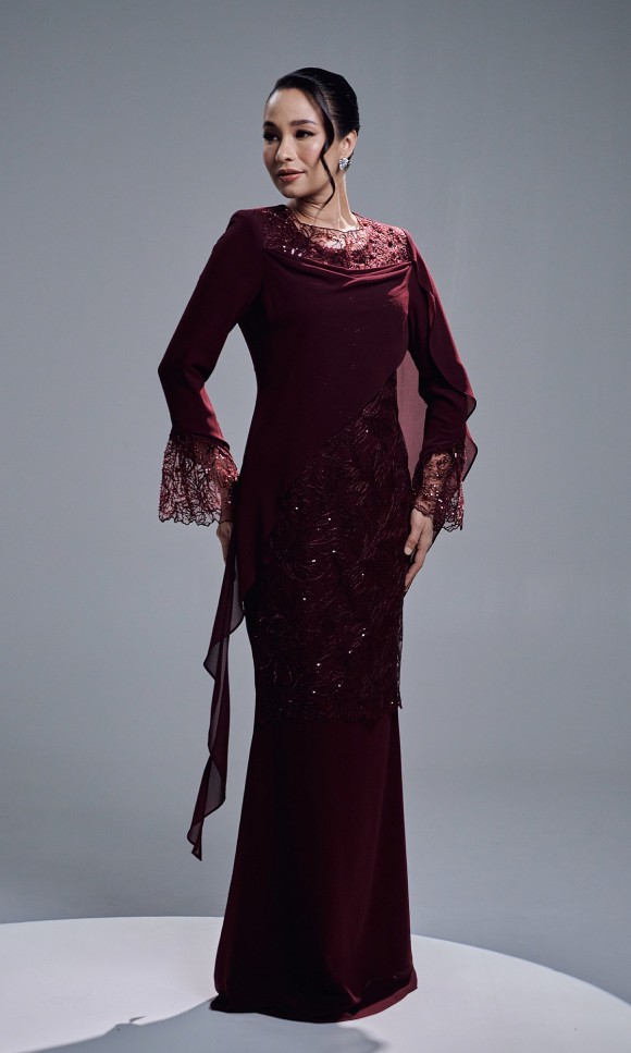 GRACIA DRESS - WINE GRACIA DRESS - WINE