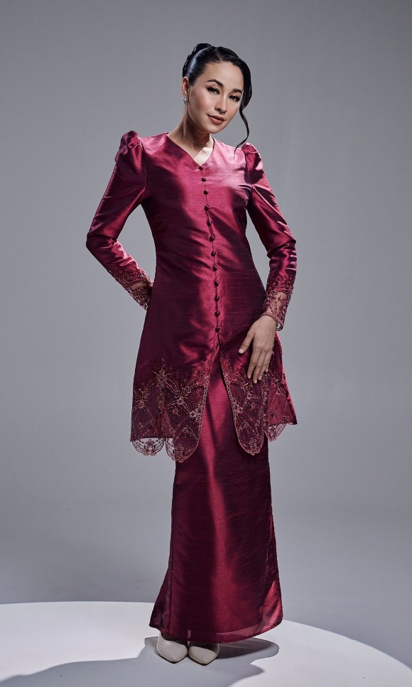 MAHSURI KURUNG - DARK FUSCHIA MAHSURI KURUNG - DARK FUSCHIA