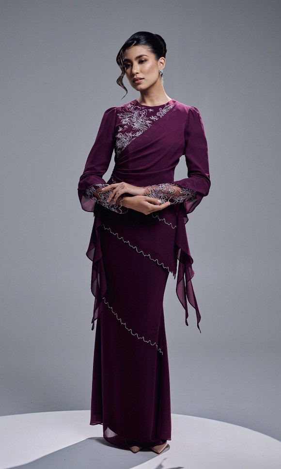SABRINE KURUNG - DARK PURPLE SABRINE KURUNG - DARK PURPLE