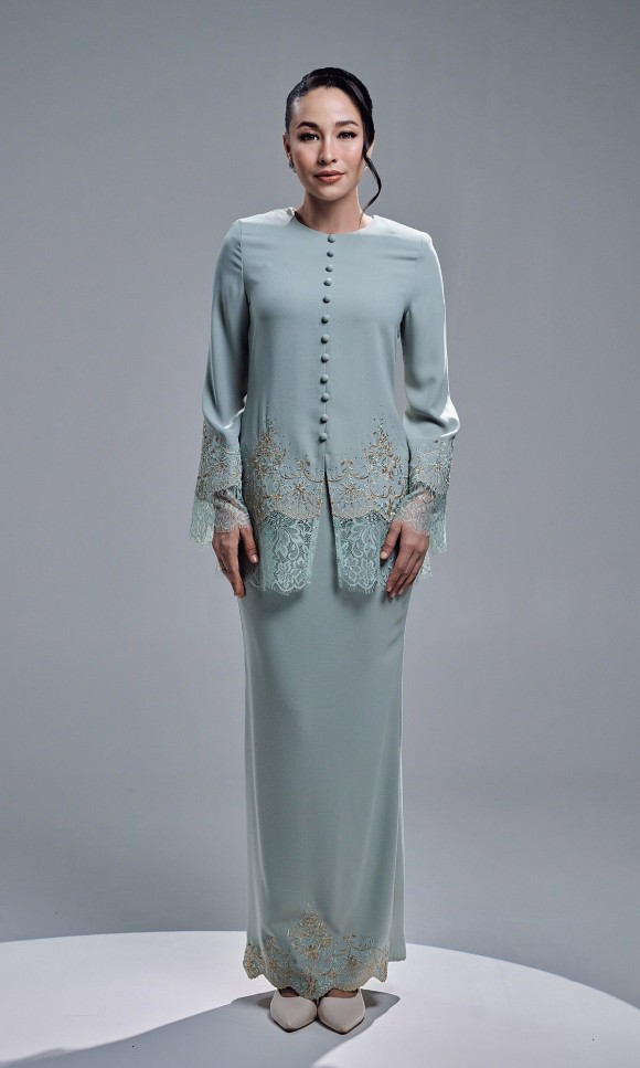 CAMERIA KURUNG - SAGE GREEN CAMERIA KURUNG - SAGE GREEN