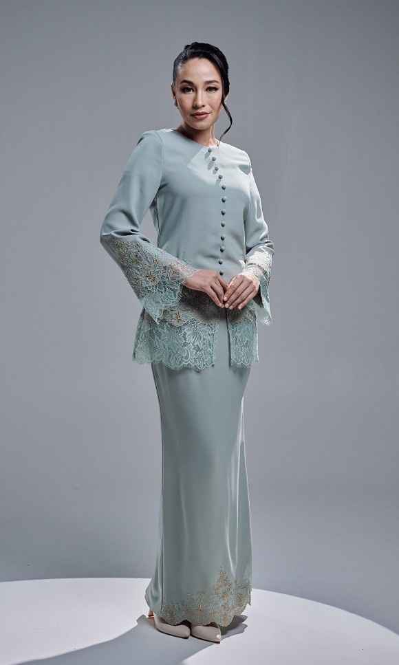 CAMERIA KURUNG - SAGE GREEN CAMERIA KURUNG - SAGE GREEN