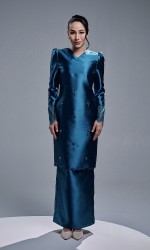NAZIRA KURUNG - TEAL BLUE NAZIRA KURUNG - TEAL BLUE