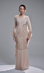 GRACIA DRESS - CHAMPAGNE GRACIA DRESS - CHAMPAGNE