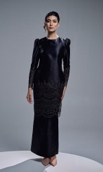 DAHLIA KURUNG - BLACK DAHLIA KURUNG - BLACK