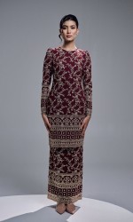 ARISYA KURUNG - BURGUNDY ARISYA KURUNG - BURGUNDY
