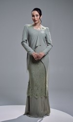 ELIYA DRESS - GEORGIAN GREEN ELIYA DRESS - GEORGIAN GREEN