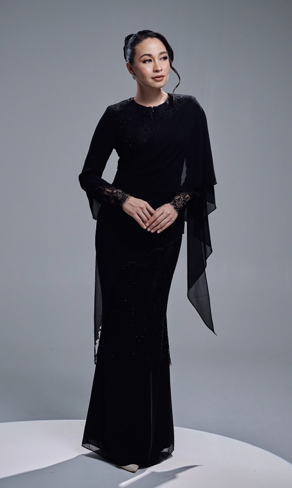 RAEESA DRESS - BLACK RAEESA DRESS - BLACK