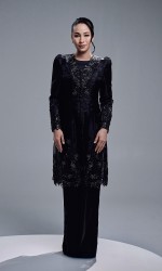 TIARA DRESS - BLACK TIARA DRESS - BLACK