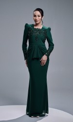 ASRIVIA DRESS - EMERALD ASRIVIA DRESS - EMERALD