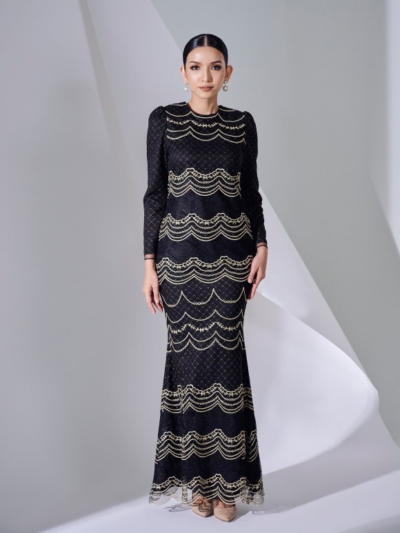 MAHARANEE KURUNG - BLACK MAHARANEE KURUNG - BLACK