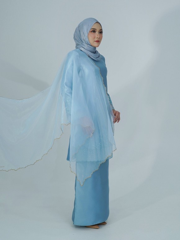 LOWELLE SELENDANG - DUSTY BLUE LOWELLE SELENDANG - DUSTY BLUE