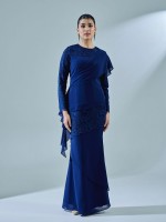 FAYRA KURUNG - NAVY FAYRA KURUNG - NAVY
