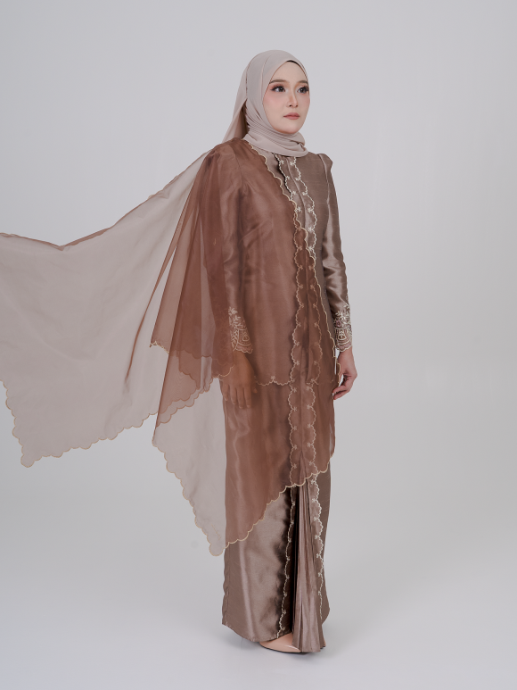 LOWELLE SELENDANG - BROWN LOWELLE SELENDANG - BROWN