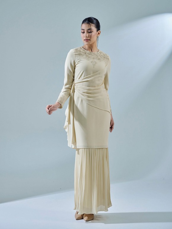 ESRANA KURUNG - SOFT YELLOW ESRANA KURUNG - SOFT YELLOW