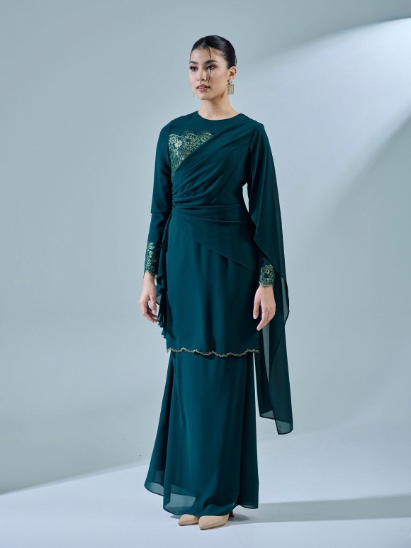 GRETA KURUNG - EMERALD TEAL GRETA KURUNG - EMERALD TEAL