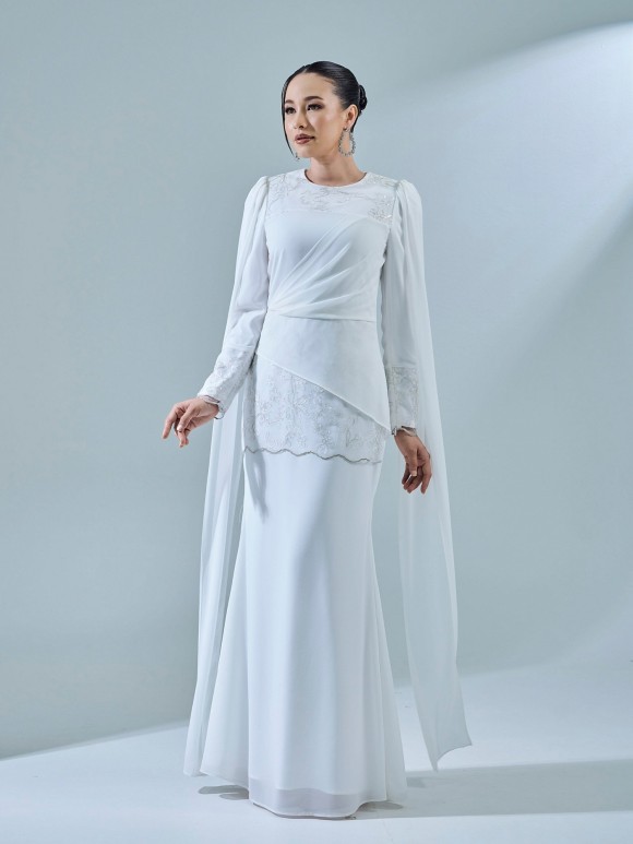 KESNIA DRESS - OFF WHITE KESNIA DRESS - OFF WHITE