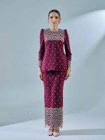 GIANA KURUNG - BURGUNDY GIANA KURUNG - BURGUNDY