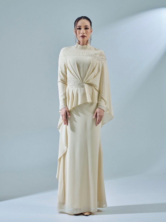 ERANI DRESS - SOFT YELLOW ERANI DRESS - SOFT YELLOW