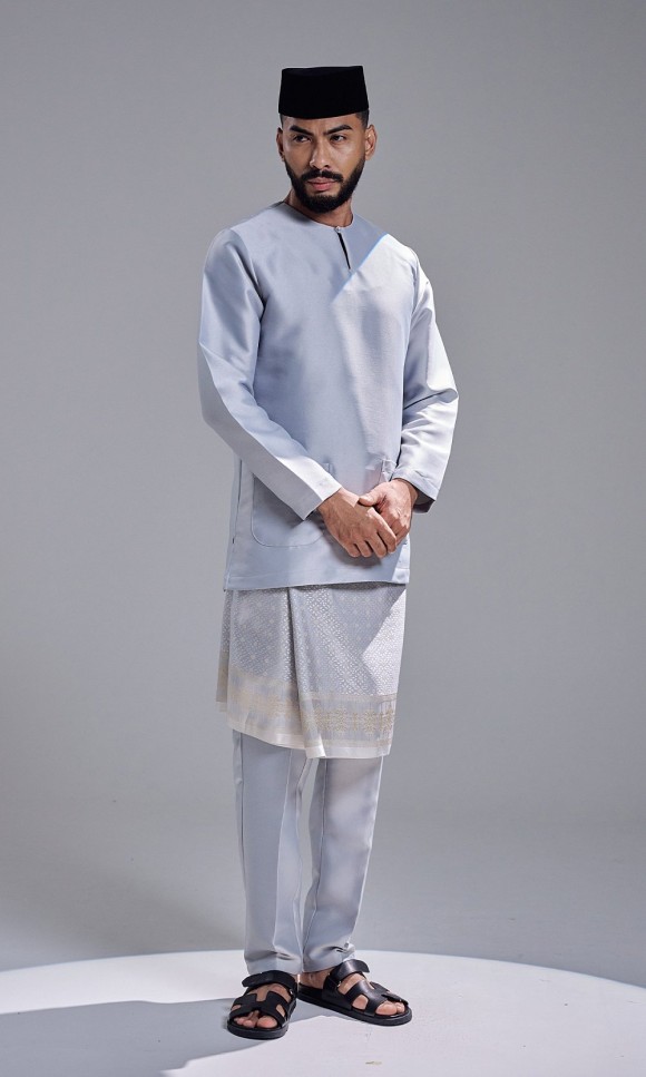 AZRAVI BAJU MELAYU - STEEL GREY AZRAVI BAJU MELAYU - STEEL GREY