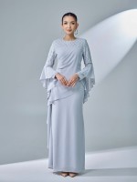 MISLIA DRESS - SILVER GREY MISLIA DRESS - SILVER GREY