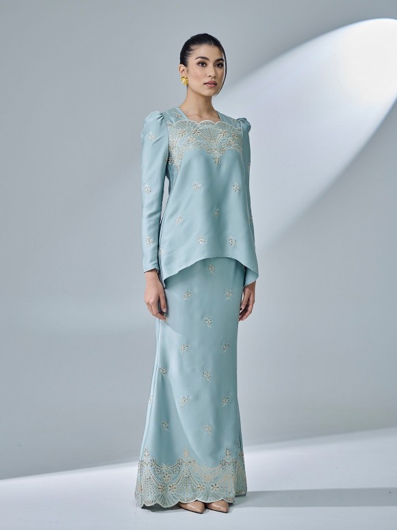 QISYARA KURUNG - DUSTY MINT QISYARA KURUNG - DUSTY MINT