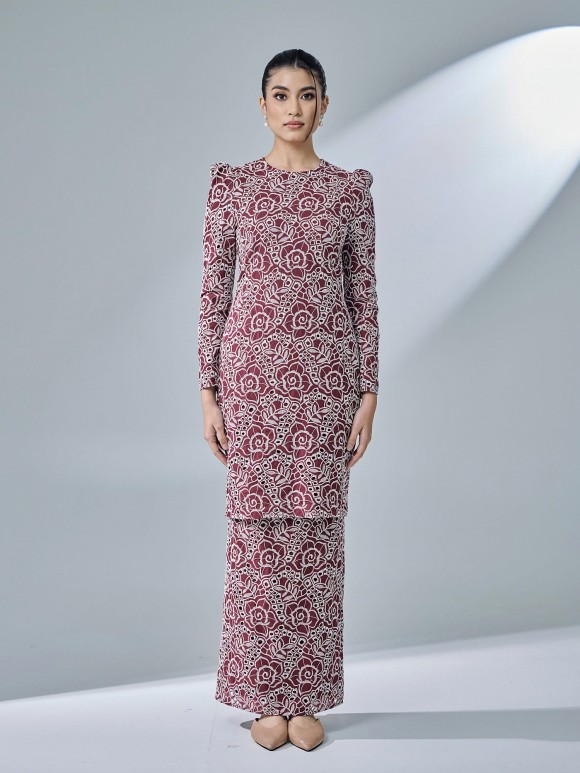 LAURYN KURUNG - BURGUNDY LAURYN KURUNG - BURGUNDY