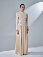 LOWELLA DRESS - IVORY GOLD LOWELLA DRESS - IVORY GOLD