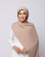 LABELLE SHAWL - NATURAL BROWN LABELLE SHAWL - NATURAL BROWN