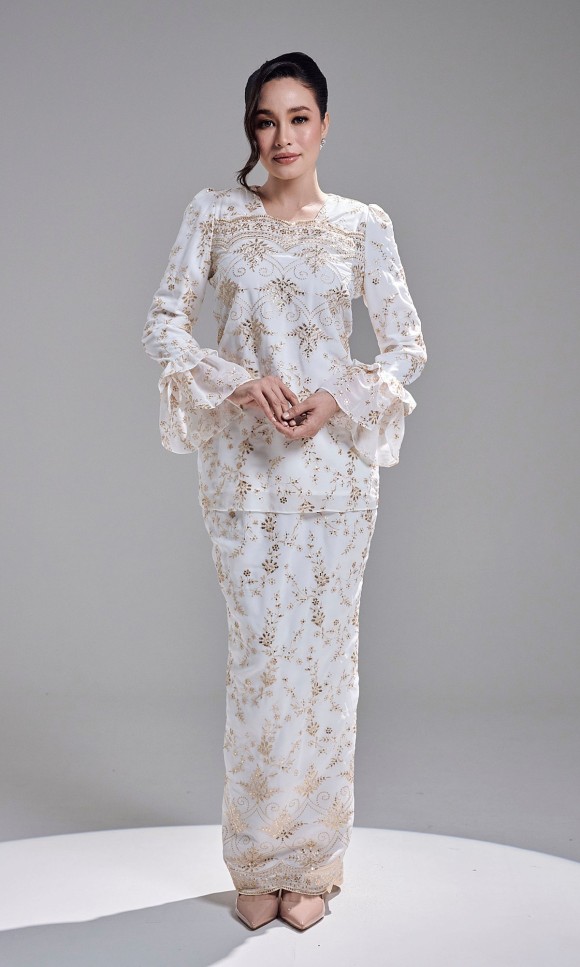 AMBER KURUNG - OFF WHITE AMBER KURUNG - OFF WHITE