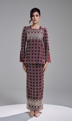 ESHANA KURUNG - BURGUNDY ESHANA KURUNG - BURGUNDY