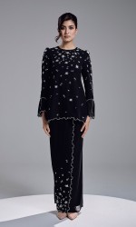 ESTIA KURUNG - BLACK ESTIA KURUNG - BLACK