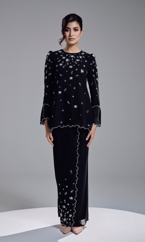 ESTIA KURUNG - BLACK ESTIA KURUNG - BLACK