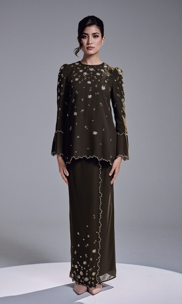 ESTIA KURUNG - DARK OLIVE ESTIA KURUNG - DARK OLIVE