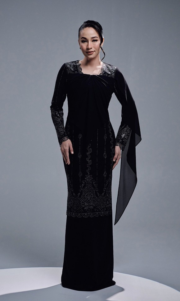 AURORA DRESS - BLACK AURORA DRESS - BLACK