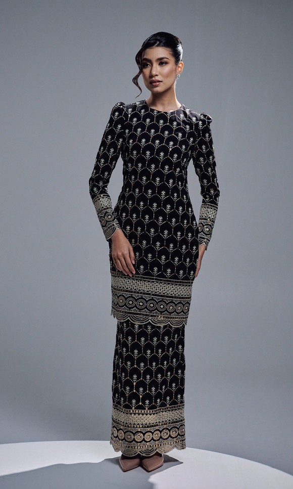 MARAVIA KURUNG - BLACK MARAVIA KURUNG - BLACK