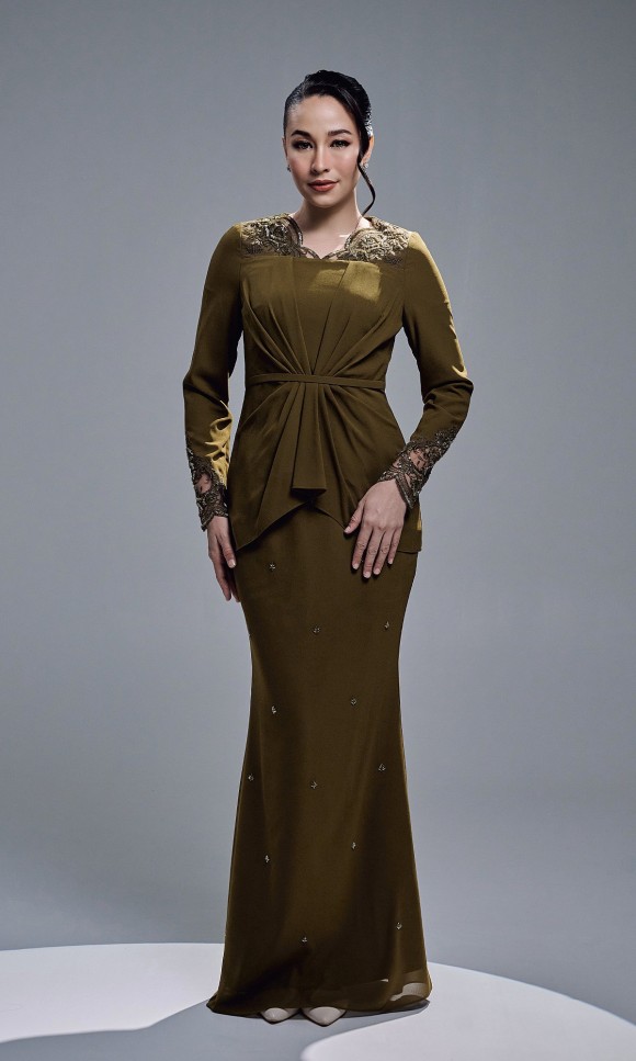 SADEERA KURUNG - OLIVE SADEERA KURUNG - OLIVE