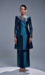 DARIYA KURUNG - TEAL BLUE DARIYA KURUNG - TEAL BLUE