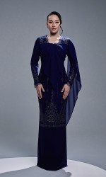 AURORA DRESS - NAVY BLUE AURORA DRESS - NAVY BLUE