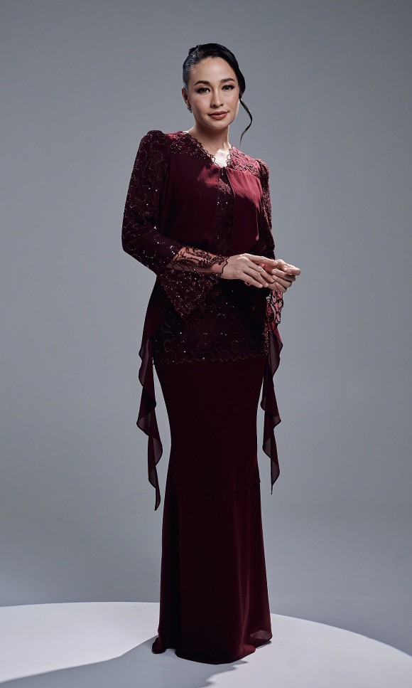 MIREYA DRESS - WINE MIREYA DRESS - WINE