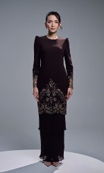 ZENIA KURUNG - MAHOGANY ZENIA KURUNG - MAHOGANY