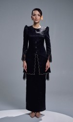ELVARIN KURUNG - BLACK ELVARIN KURUNG - BLACK