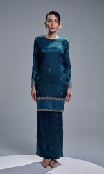 ANAYA KURUNG - TEAL BLUE ANAYA KURUNG - TEAL BLUE