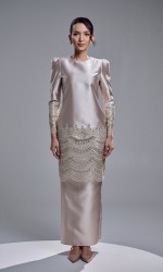 DAHLIA KURUNG - CHAMPAGNE DAHLIA KURUNG - CHAMPAGNE