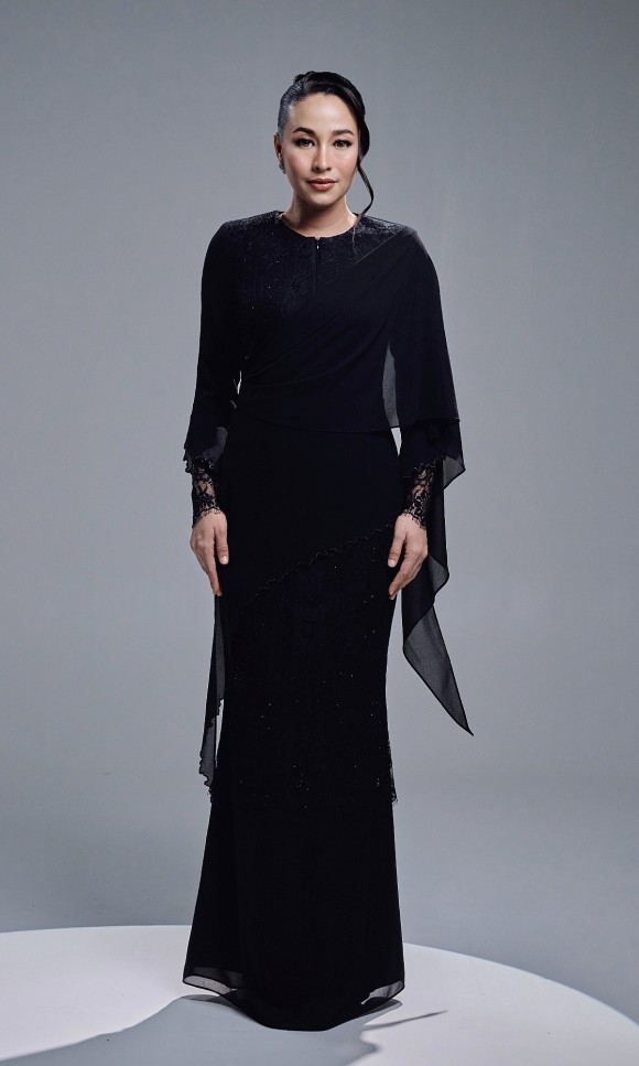 RAEESA DRESS - BLACK RAEESA DRESS - BLACK