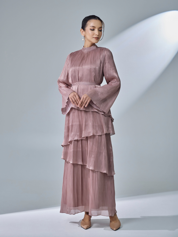 SERENE DRESS - MAUVE PINK