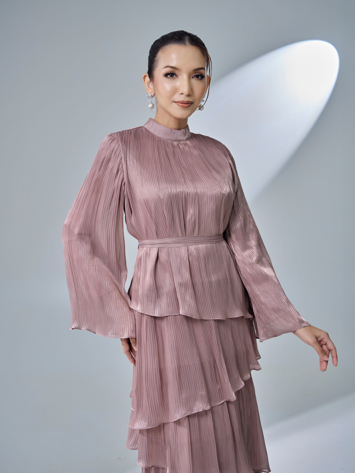 SERENE DRESS - MAUVE PINK