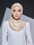 VIORA SHIMMER SHAWL - IVORY CREAM