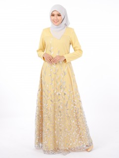 AIREENA JUBAH 2.0 - YELLOW MELLOW