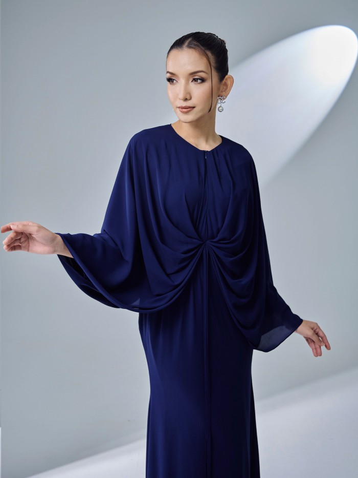 ESKA DRESS - NAVY