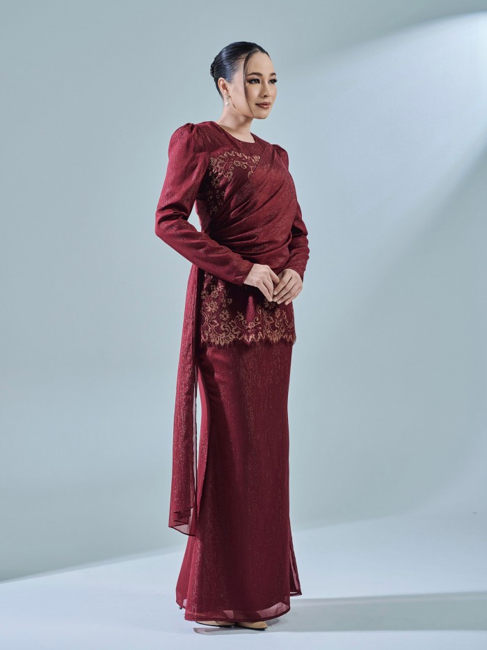 RESTIKA KURUNG - MAROON